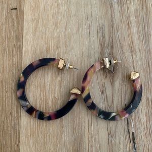 Target hoop earrings